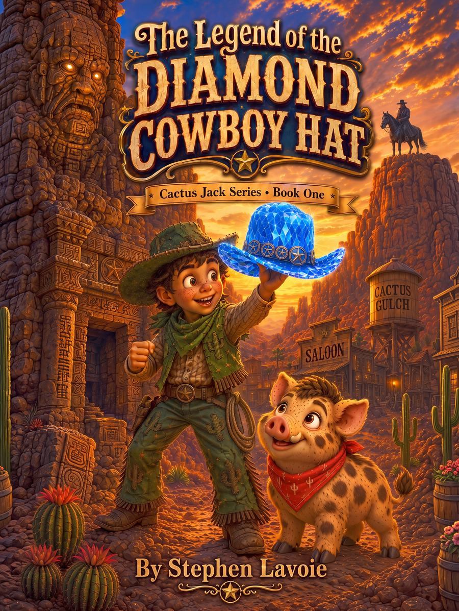 The Legend of the Diamond Cowboy Hat — Book 1 Cover