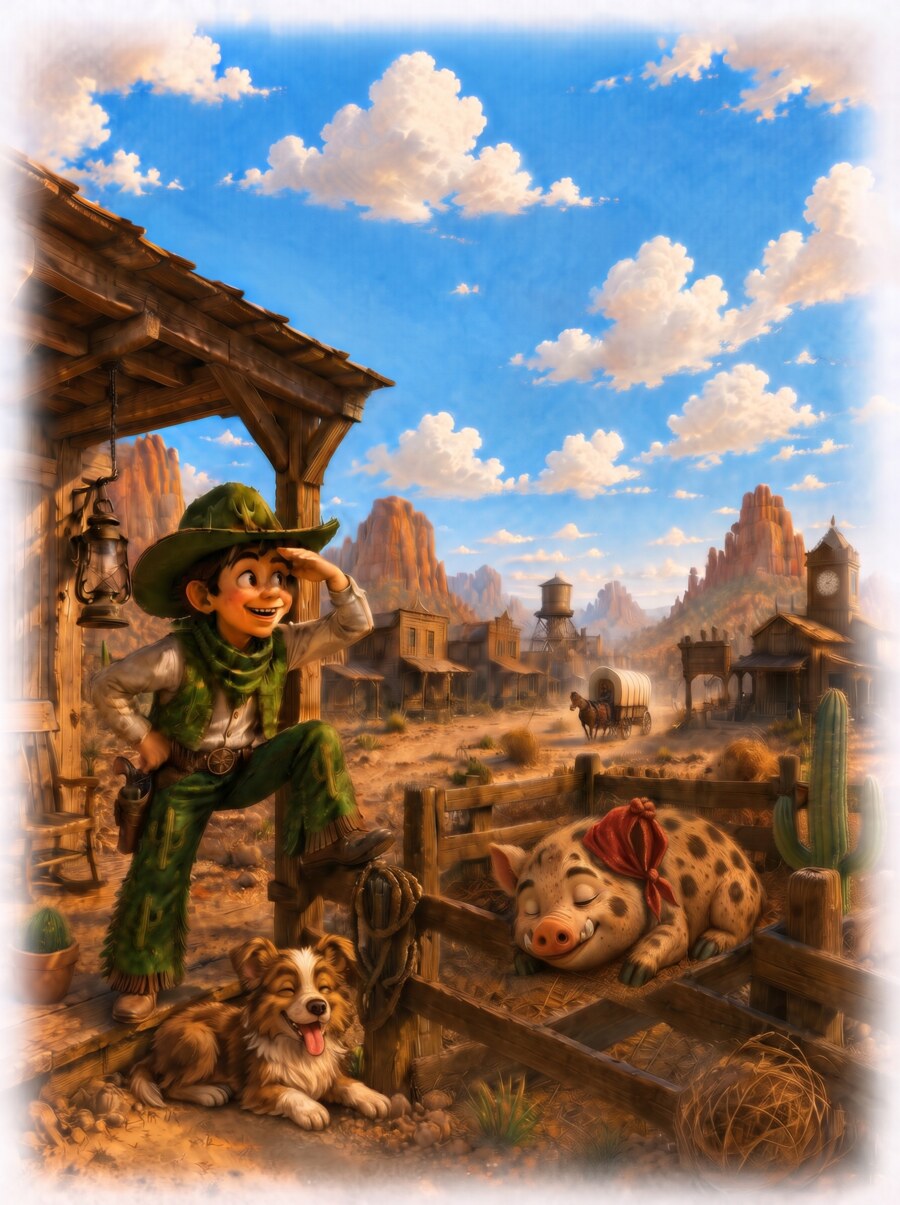 Chapter 1 — Cactus Jack and Boomerella set out